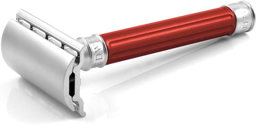 Amazon.co.jp: Edwin Jagger 3ONE6 スチールカミソリ(レッド